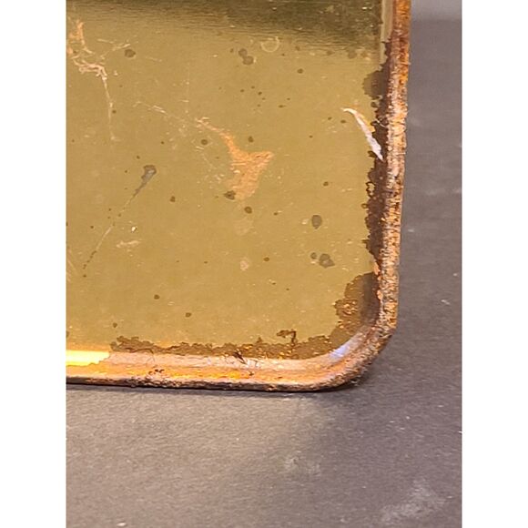 Baileys Original Irish Cream Vintage Tin Container Box Green Made in England - Picture 9 of 11